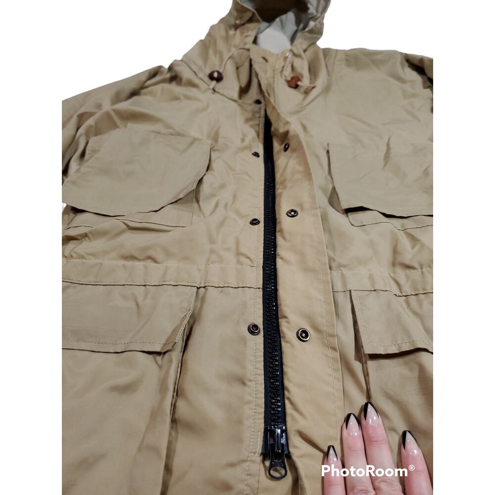 Columbia | Vintage Tan Cinched Shooting Jacket | Size XL - Picture 3 of 13
